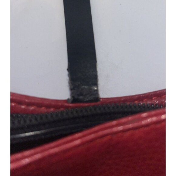 LA TOUR EIFFEL Pebble Leather Purse bucket bag tote Paris - Picture 3 of 16